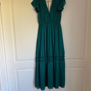 House of Harlow 1960 Teal Midi Dress